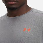 T-shirt Under Armour Tech Vent Geotessa - Gris/Orange
