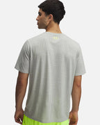 T-shirt Under Armour Tech Vent Geotessa - Gris/Jaune