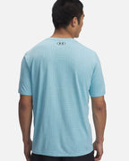 T-shirt Under Armour Tech Vent Geotessa - Bleu