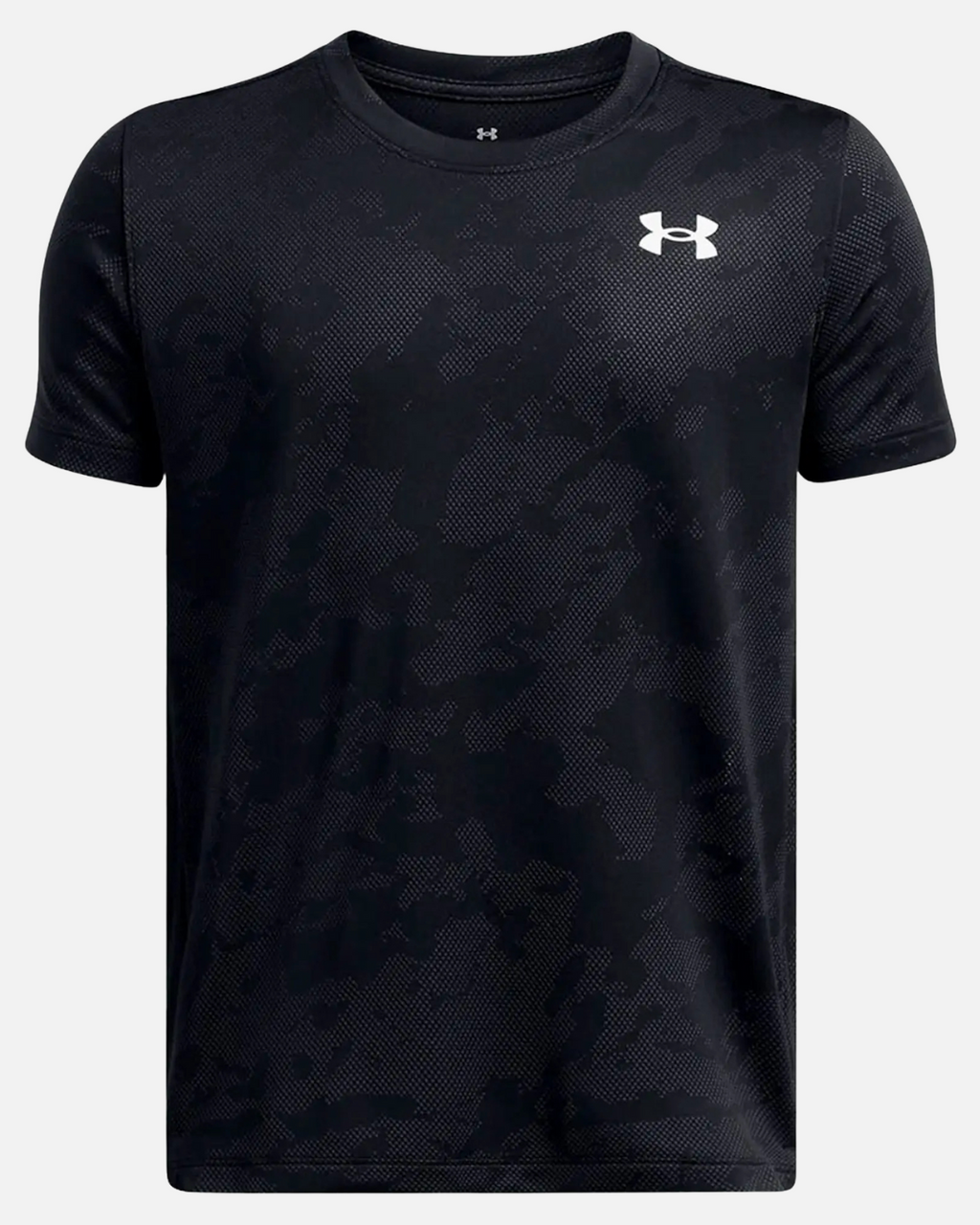 T-shirt Under Armour Tech Jacquard Junior - Noir
