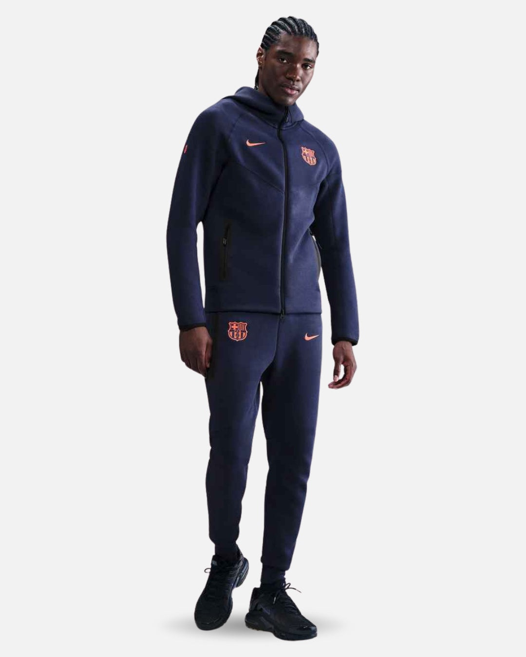 Pantalon de survêtement Tech Fleece FC Barcelone 2025/2026 - Bleu