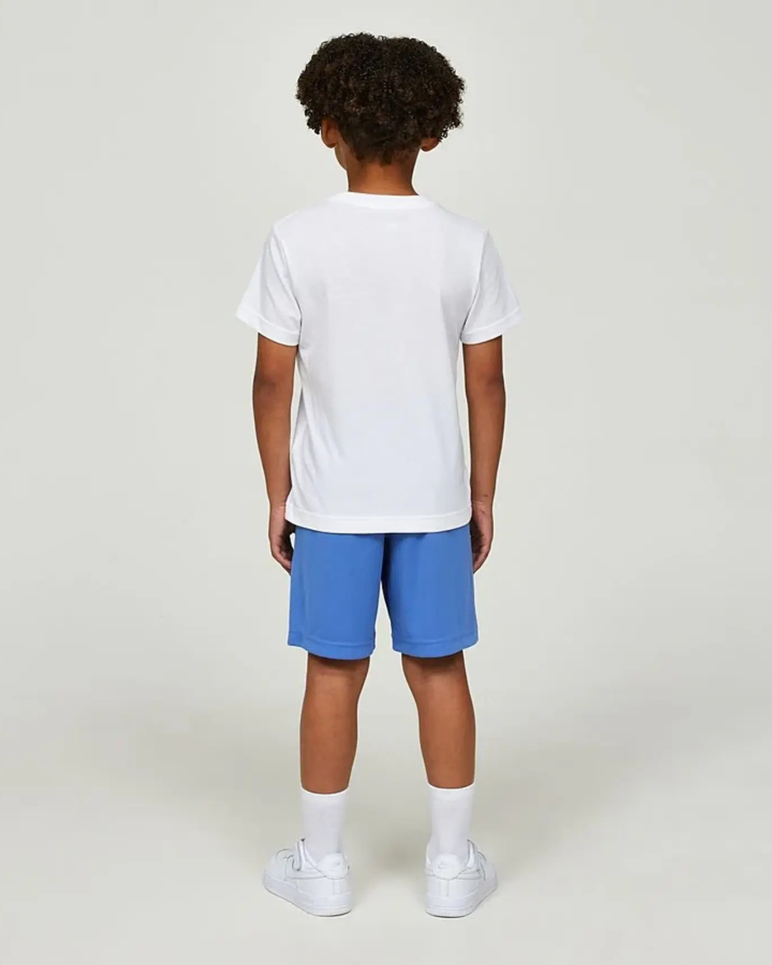 Ensemble T-shirt Short Nike Enfant  - Blanc/Bleu