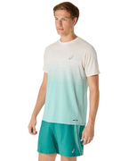 T-shirt Asics Seamless - Blanc/Vert