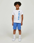 Ensemble T-shirt Short Nike Enfant  - Blanc/Bleu