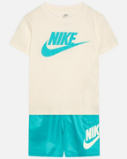 Ensemble T-shirt Short Nike Enfant - Blanc/Bleu