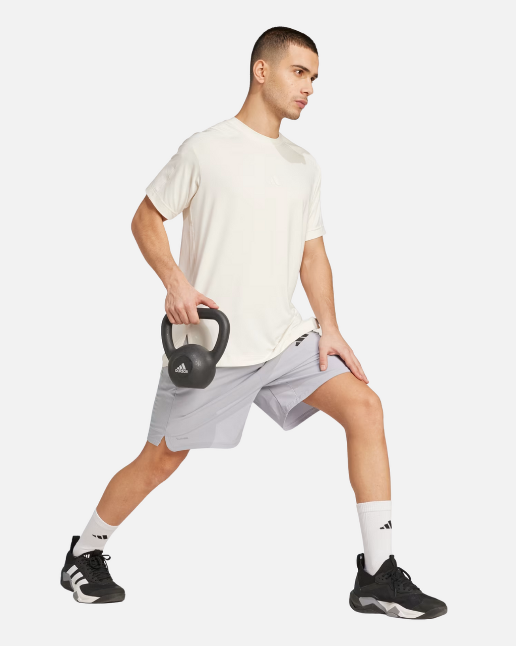 Short Adidas Tech  Apparel - Gris