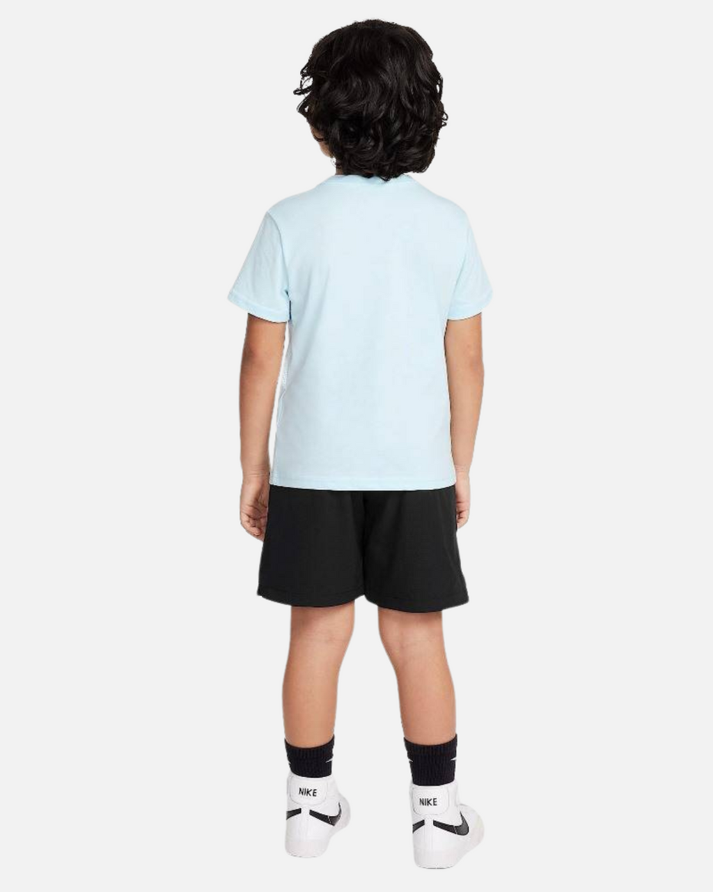 Ensemble T-shirt Short Nike Enfant - Bleu/Noir