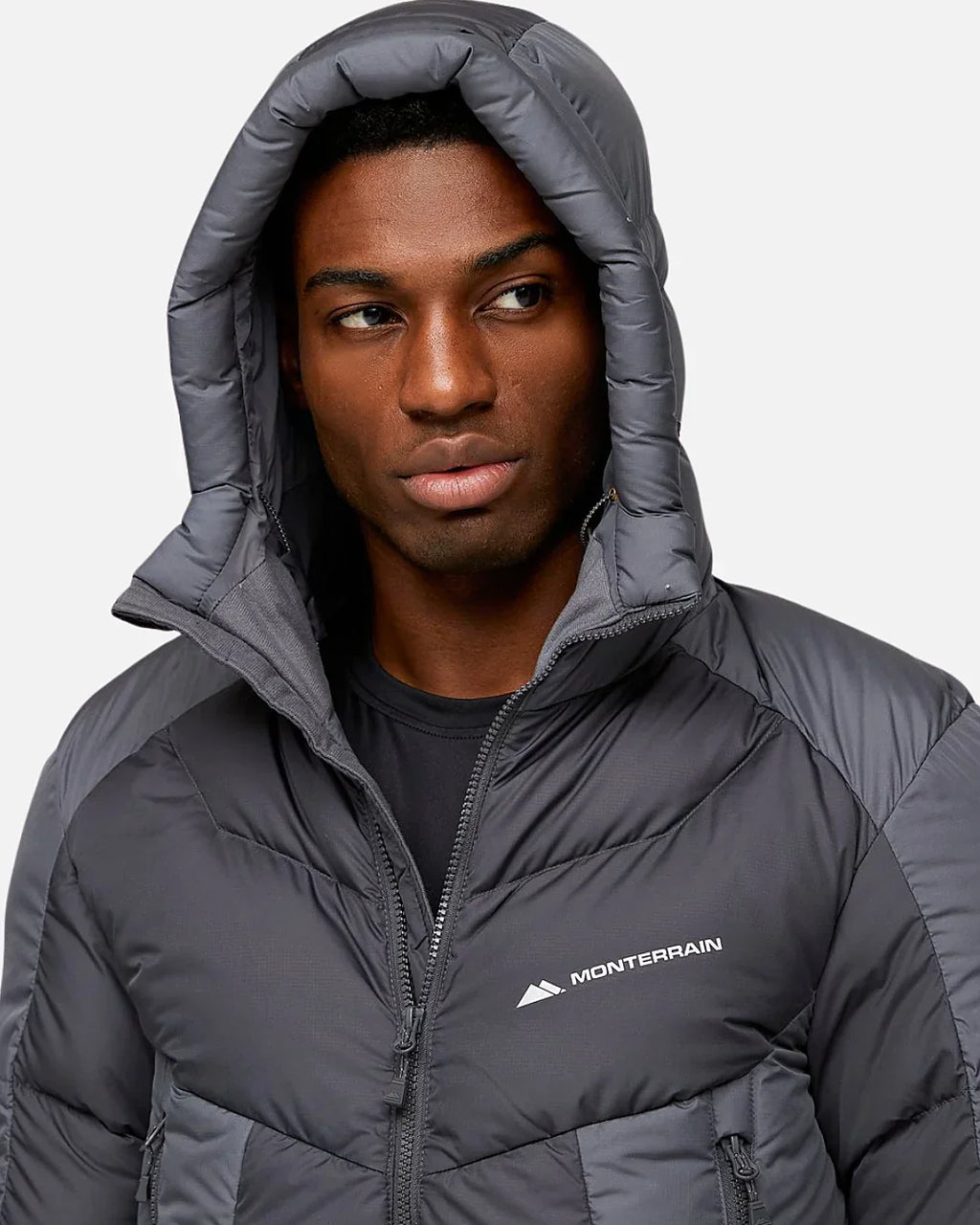 Doudoune Monterrain Explorer Down Puffer Jacket - Gris/Noir
