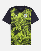 Maillot Pré-Match Manchester City 2024/2025 - Jaune/Bleu