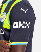 Maillot Extérieur Manchester City 2024/2025 - Jaune/Noir/Bleu