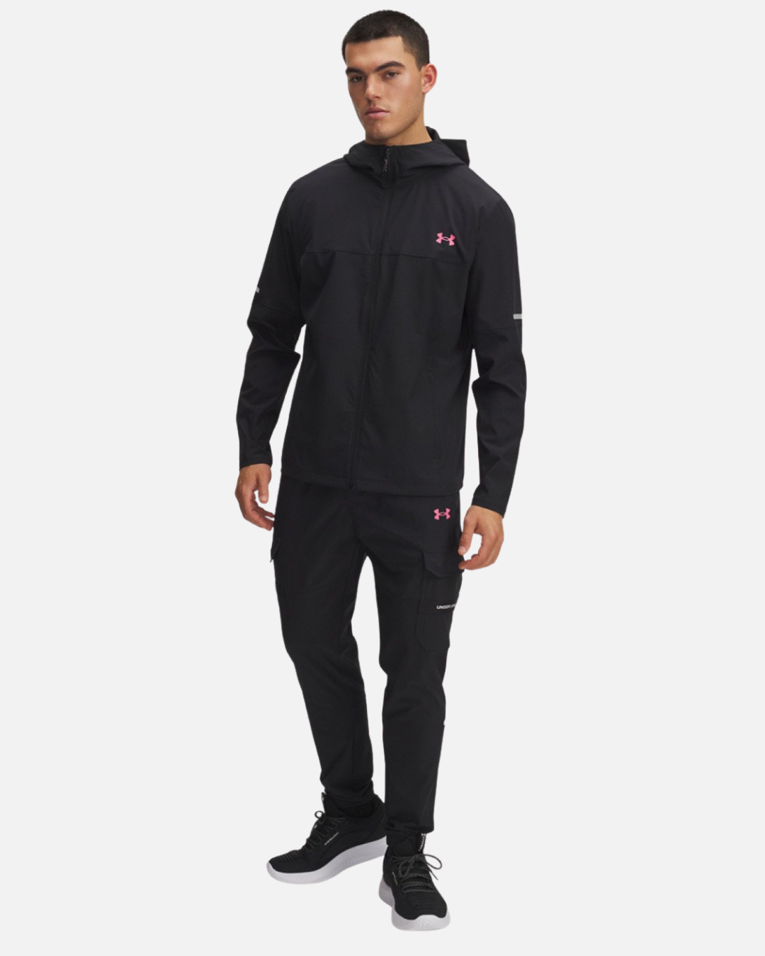 Pantalon Under Armour Tech Utility Woven - Noir/Rose