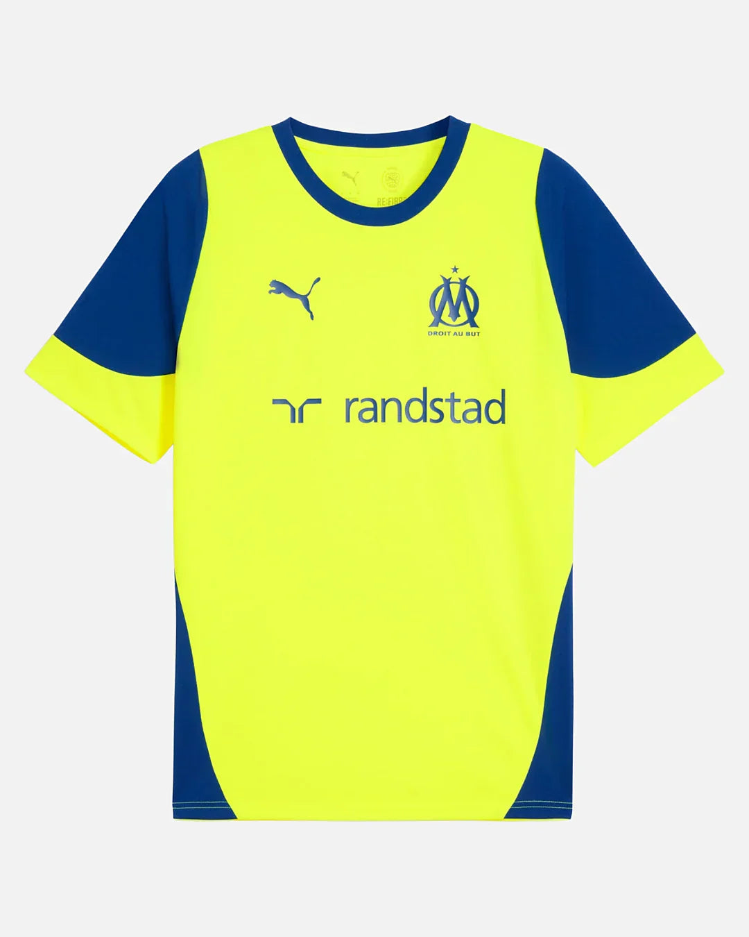 Maillot d'entraînement OM 2025/2026 - Jaune/Bleu