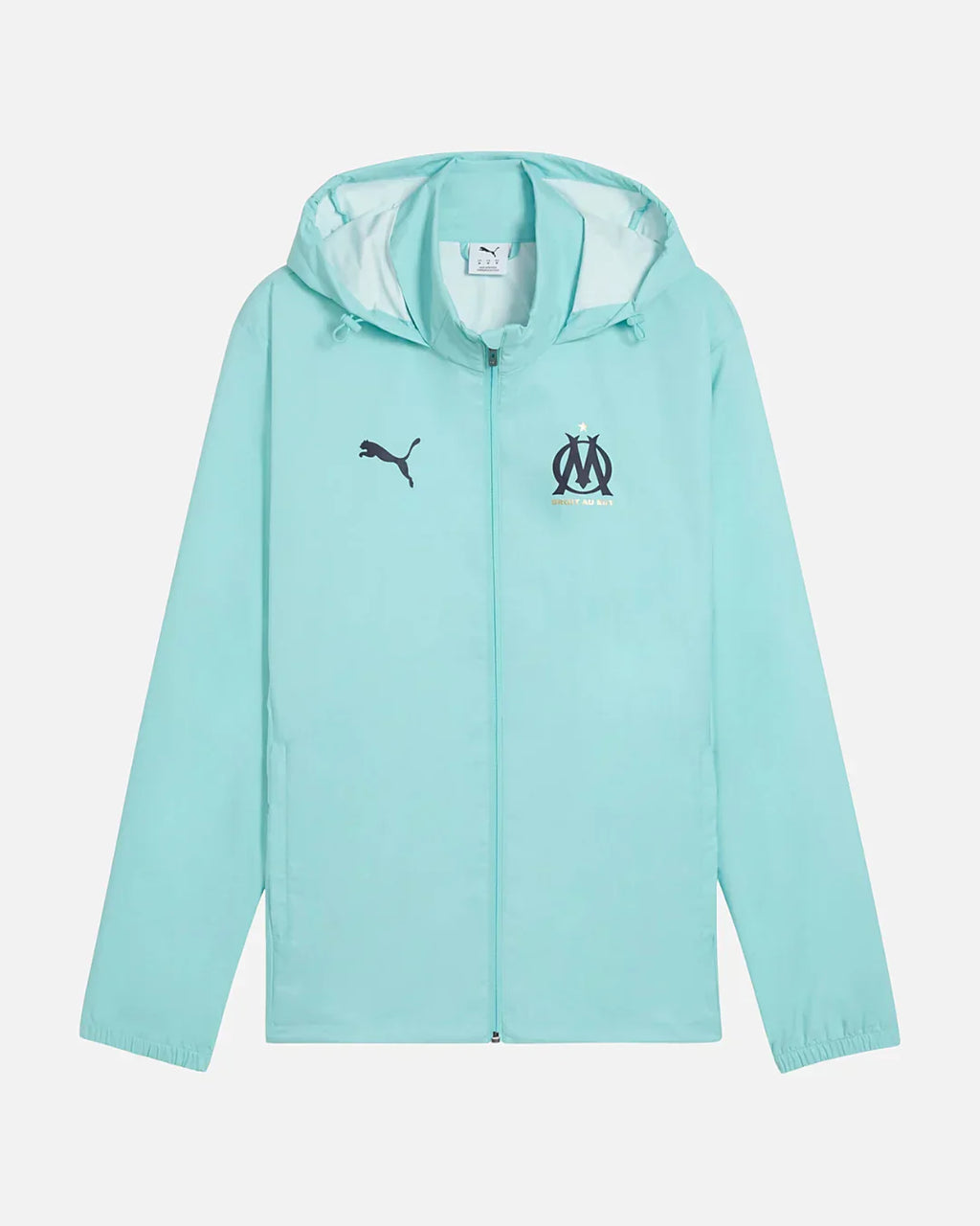 Veste de survêtement OM All Weather 2025/2026 - Bleu