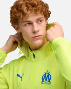 Haut d'entraînement OM All Weather 2025/2026 - Jaune