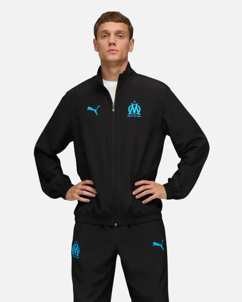 Survêtement Olympique de Marseille 2025/2026 - Noir