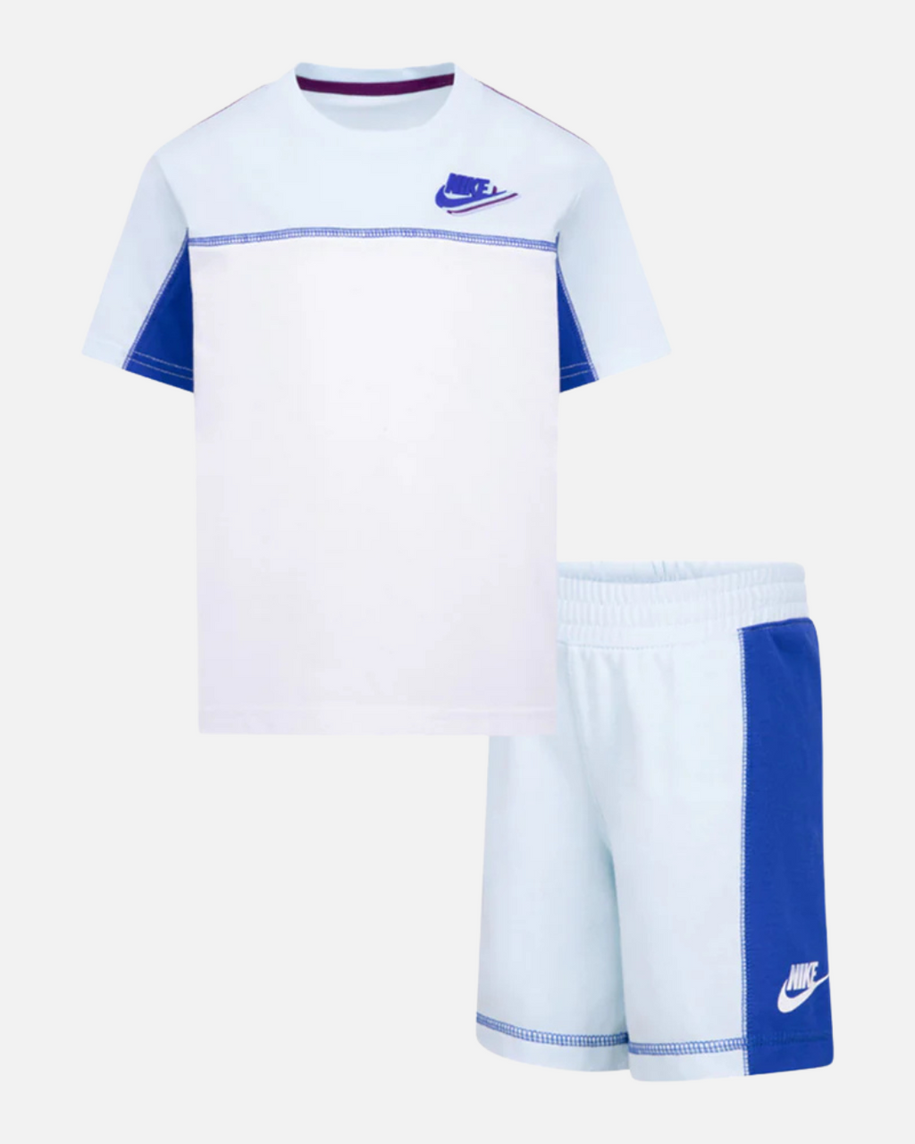 Ensemble Nike Reimagine Junior - Bleu/Blanc