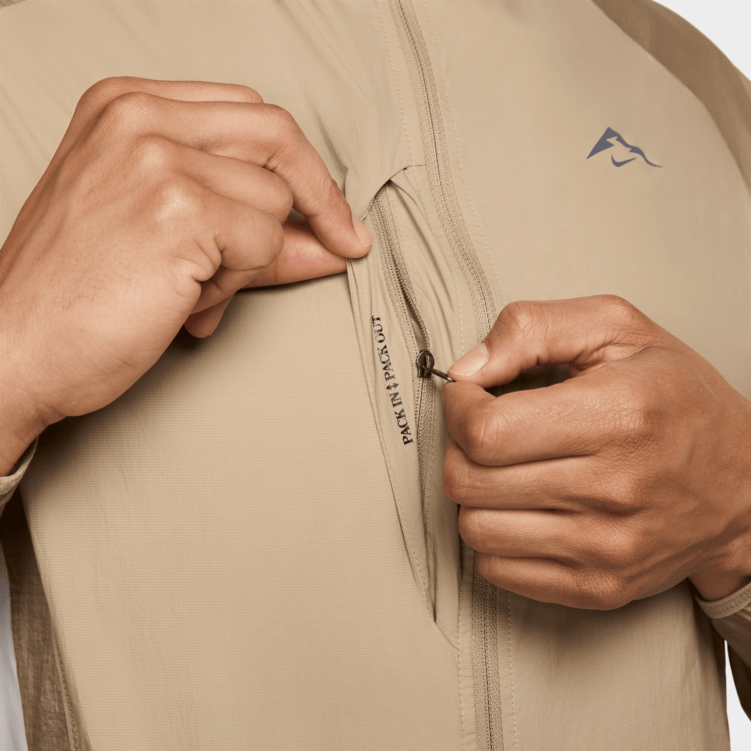 Veste Nike Running Trail Aireez - Beige
