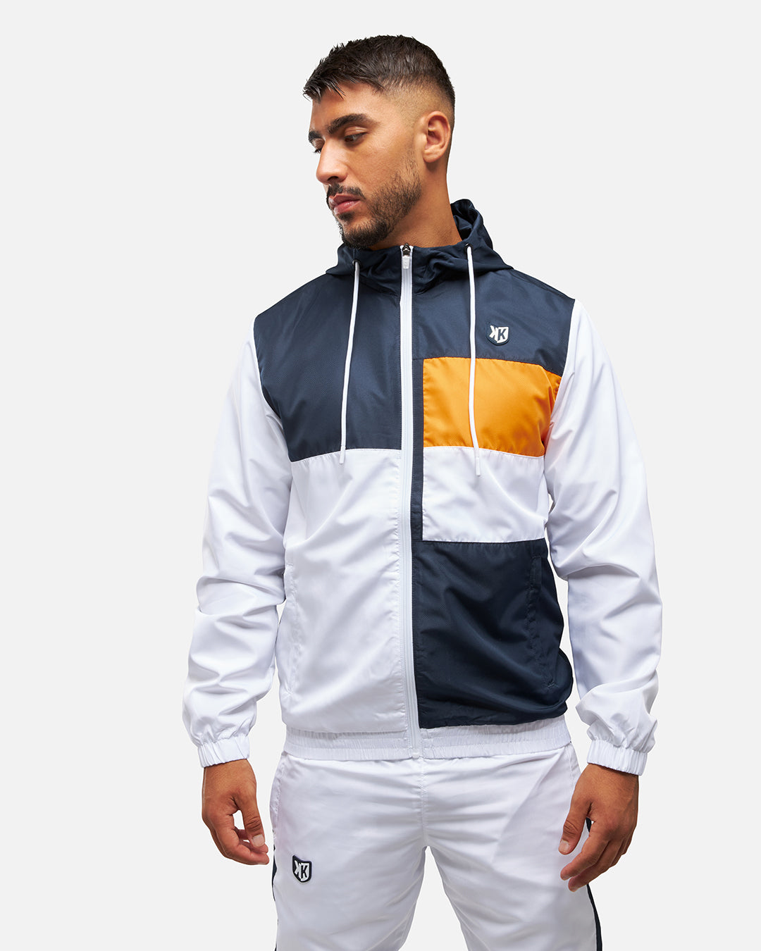 Survêtement FK Diamond XII - Blanc/Marine/Orange