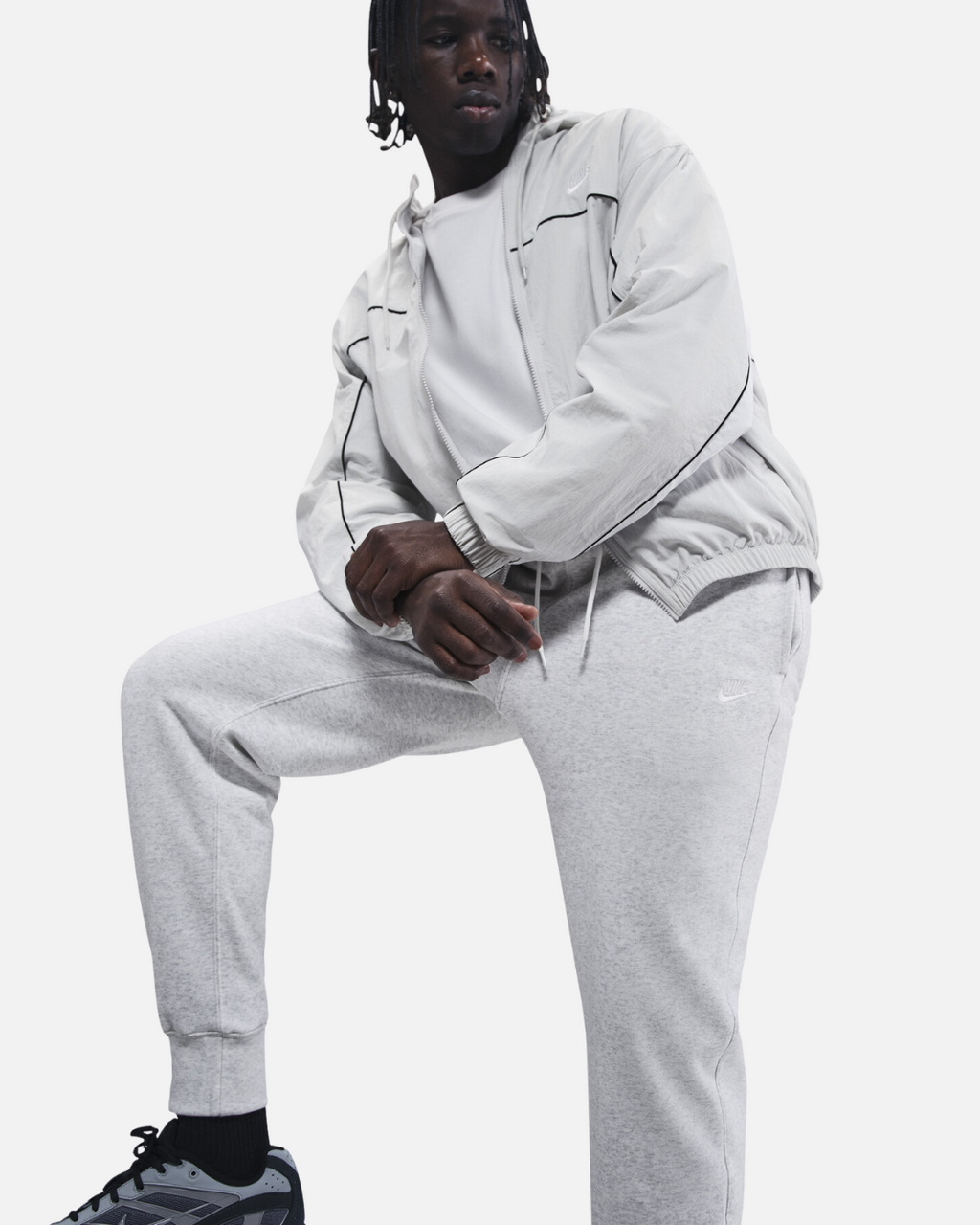 Pantalon molleton Nike club - Blanc