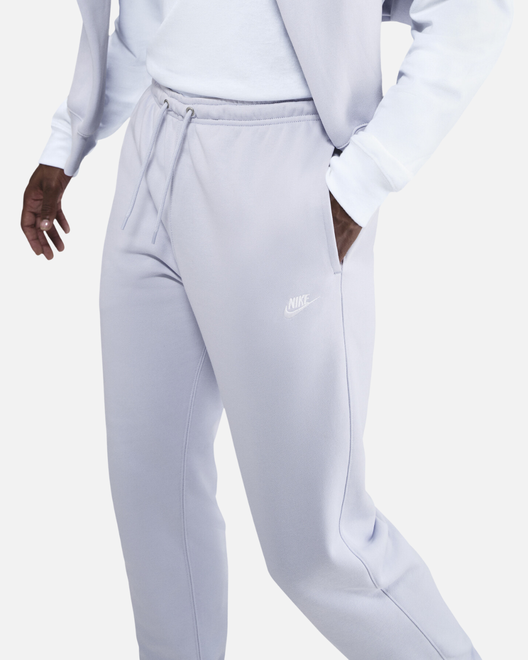 Pantalon molleton Nike Club - Blanc/Ghost