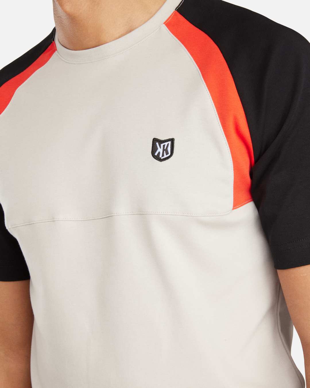 T-shirt FK Spirit - Beige/Noir/Rouge