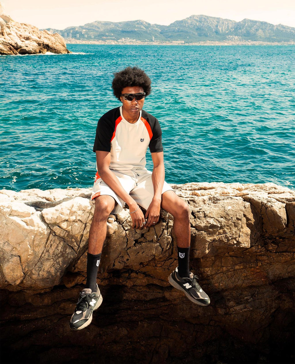 T-shirt FK Spirit - Beige/Noir/Rouge