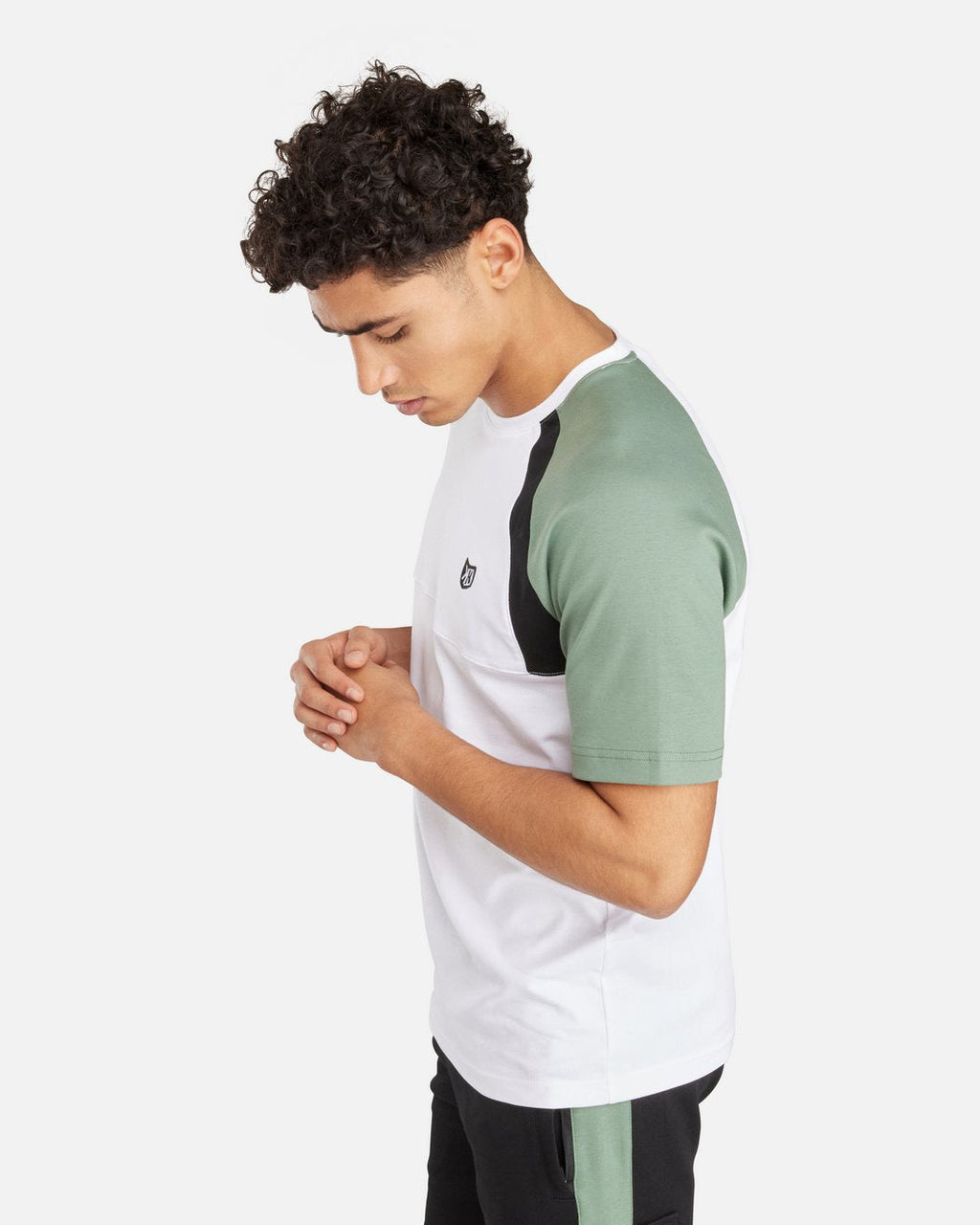 T-shirt FK Spirit - Blanc/Noir/Vert