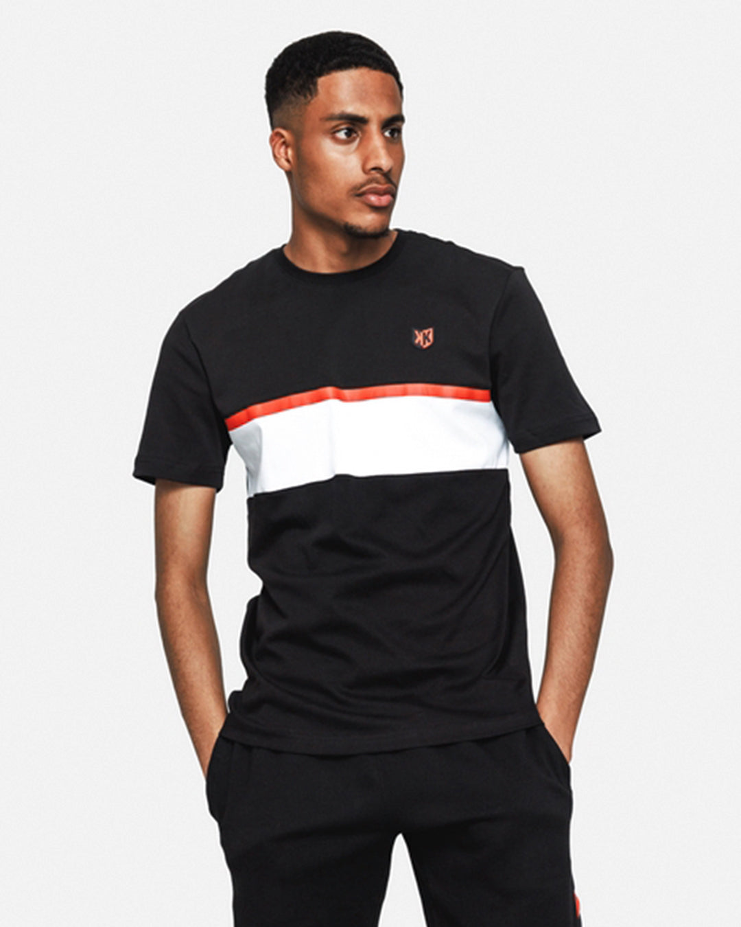 T-Shirt FK Sicarios V - Noir/Blanc/Rouge