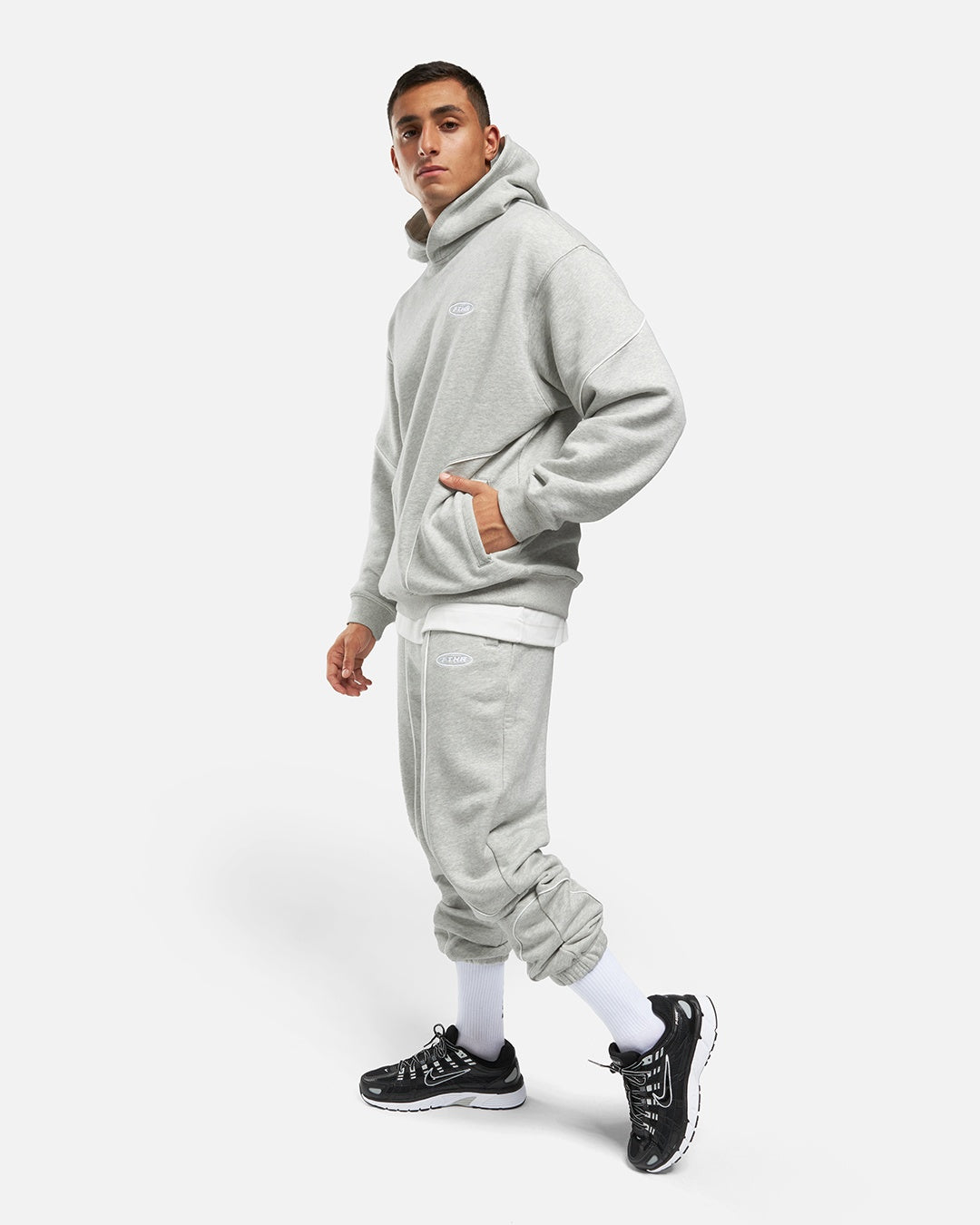 Sweat à capuche FK Hike - Gris