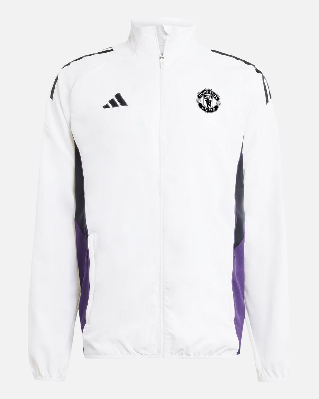 Veste de Survêtement Manchester United 2025/2026 - Blanc/Violet