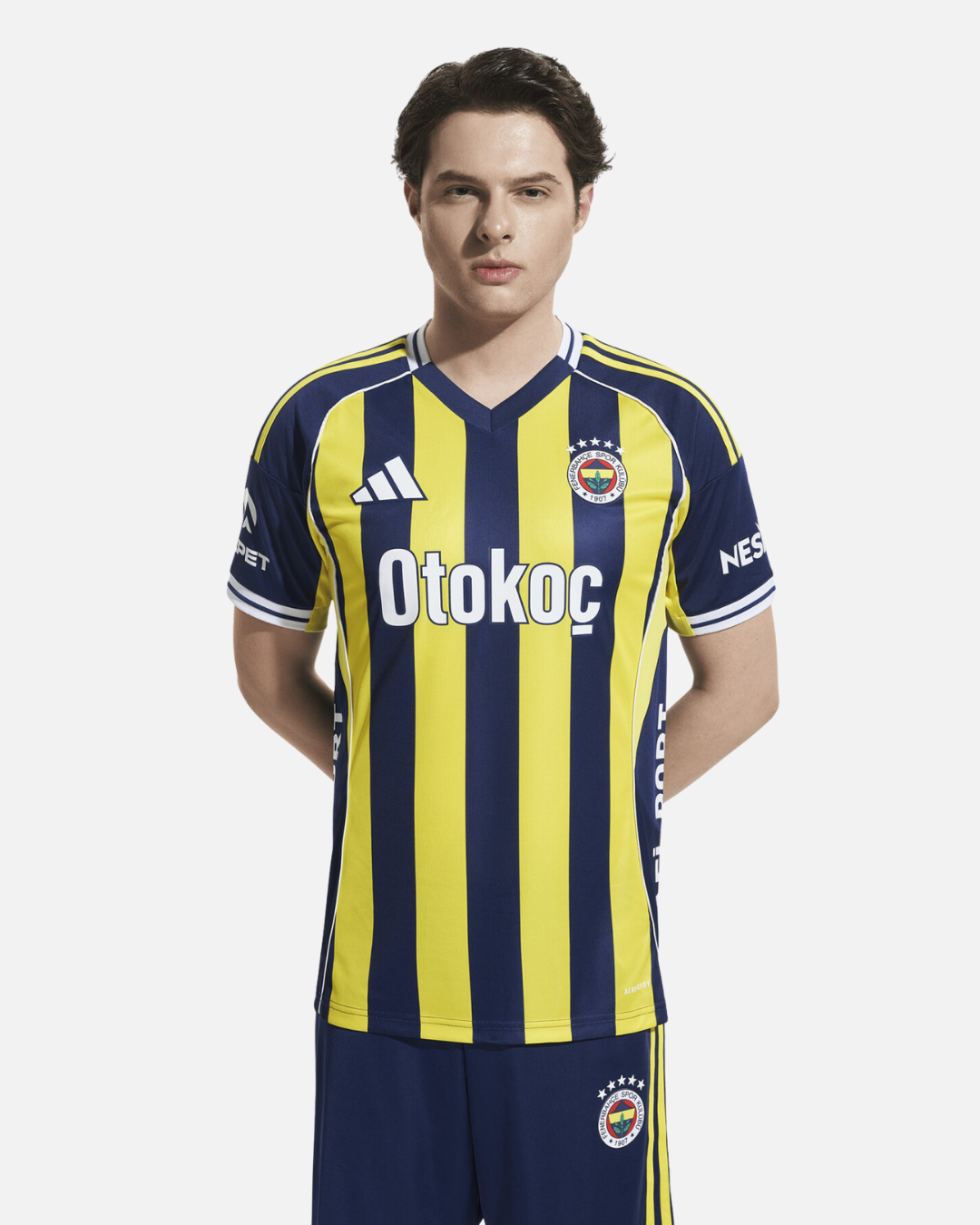 Maillot Domicile Fenerbahce 2025/2026 - Jaune/Bleu