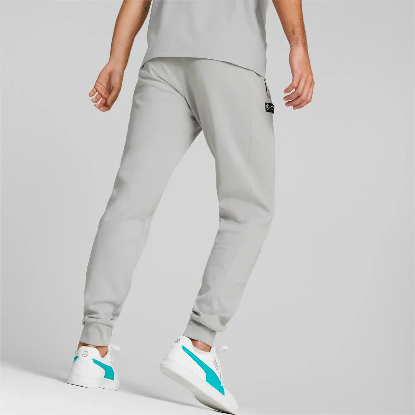Pantalon Puma Mercedes-AMG - Gris/Rouge