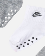 Chaussettes Nike Core Futura Gripper (x3) bébé - Gris/Blanc