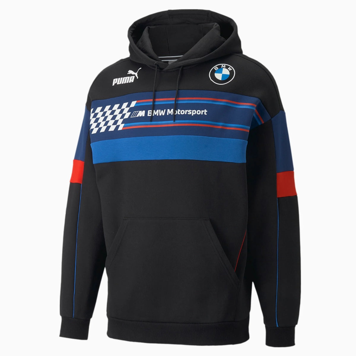Sweat à capuche Puma BMW M Motorsport - Noir/Bleu