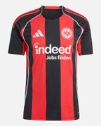 Maillot Domicile Eintracht Francfort 2025/2026 - Noir/Rouge