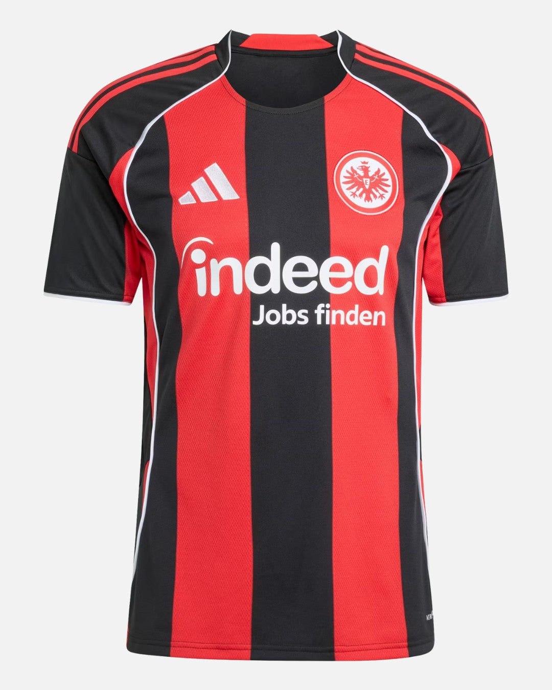 Maillot Domicile Eintracht Francfort 2025/2026 - Noir/Rouge