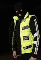 Doudoune sans manches Agresiv Project FK X The New Designers - Jaune