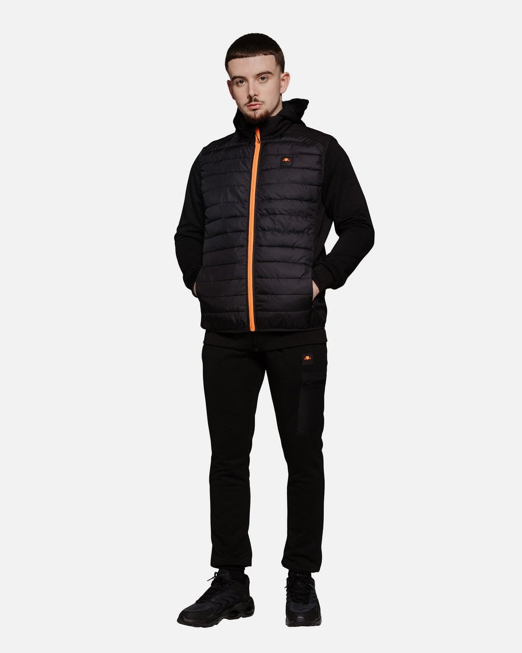 Doudoune sans manches Ellesse Estern  - Noir