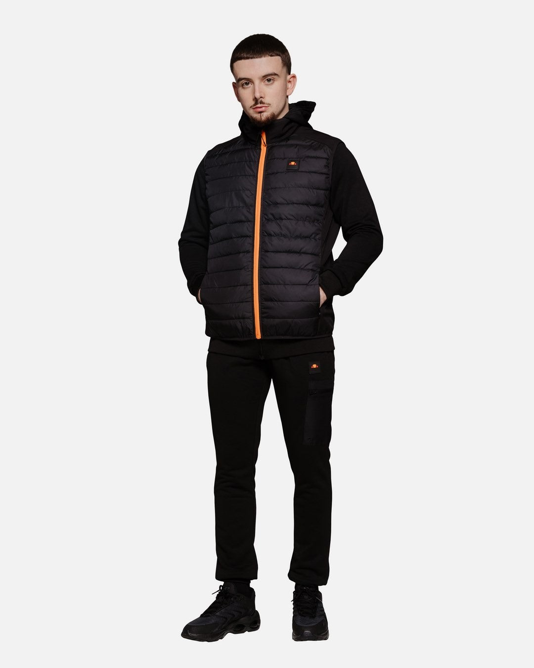 Doudoune sans manches Ellesse Estern  - Noir