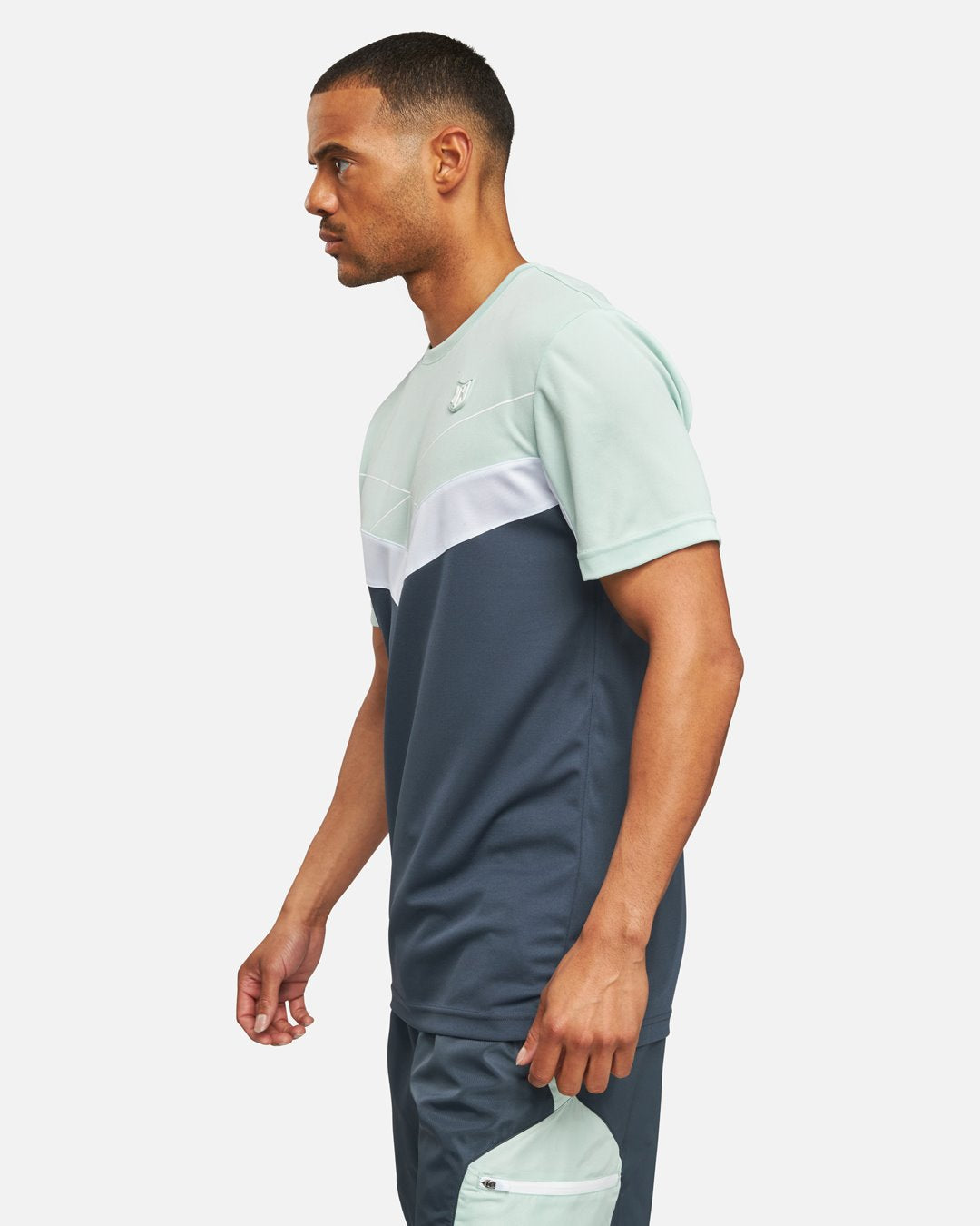 T-shirt FK Game - Bleu/Vert/Blanc