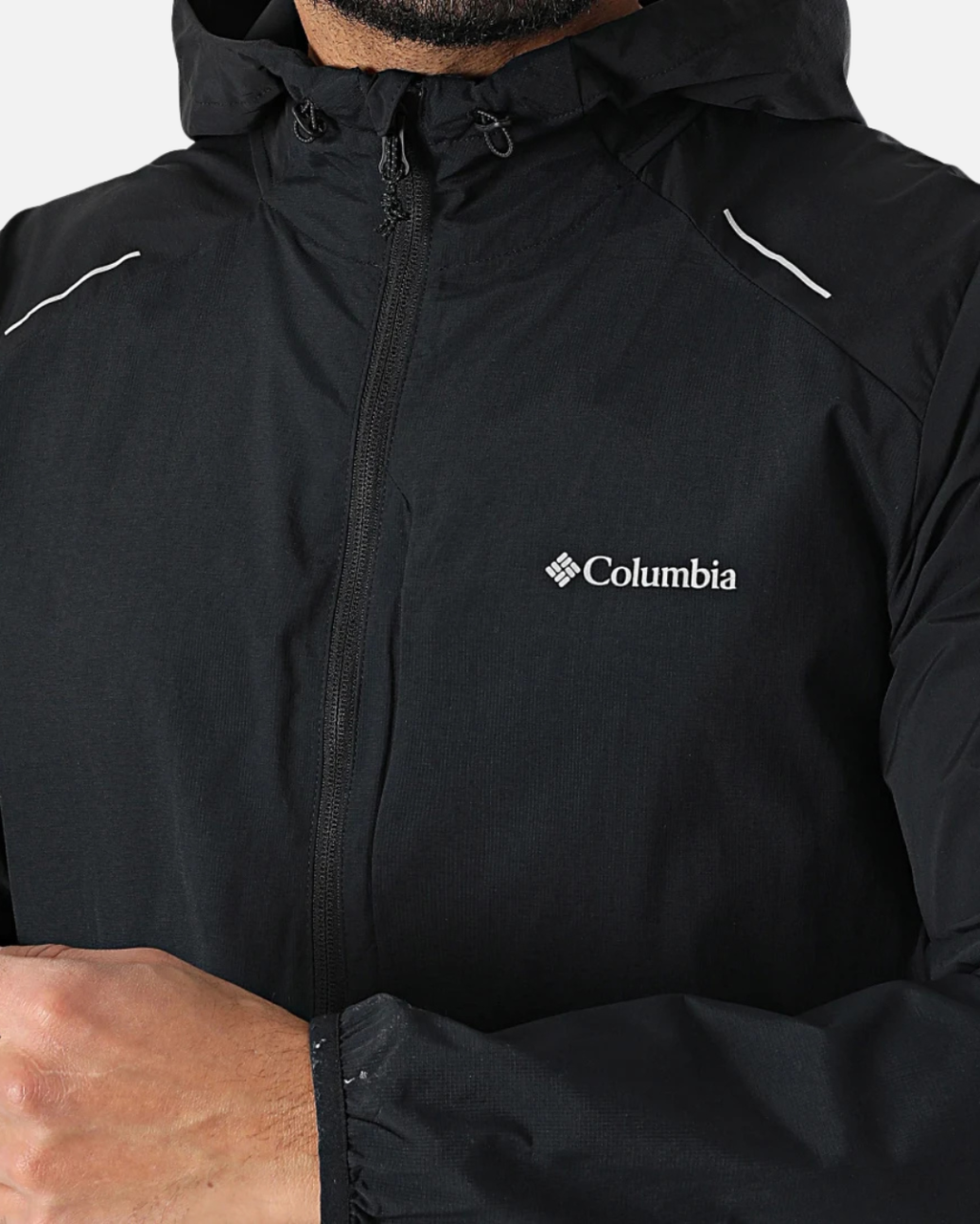Veste à capuche Columbia Tech Nylon - Noir