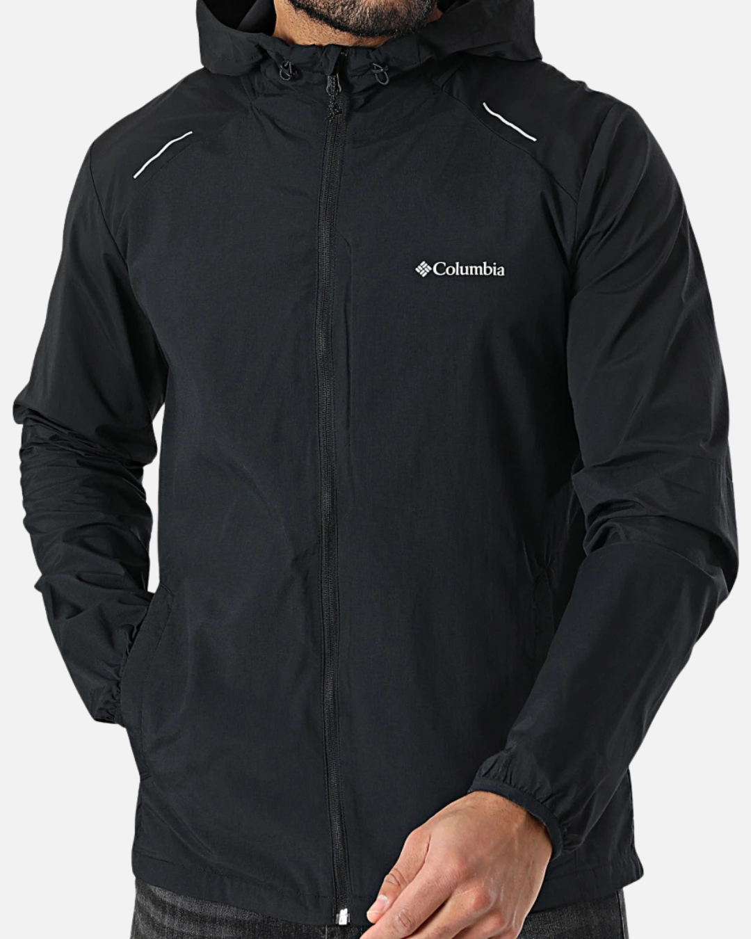 Veste à capuche Columbia Tech Nylon - Noir