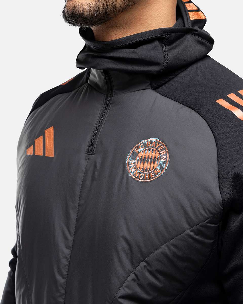 Haut Bayern Munich 2024/2025 cagoule intégrée - Noir