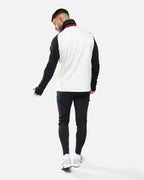 Haut Manchester United 2024/2025 cagoule intégrée - Blanc/Noir/Rouge