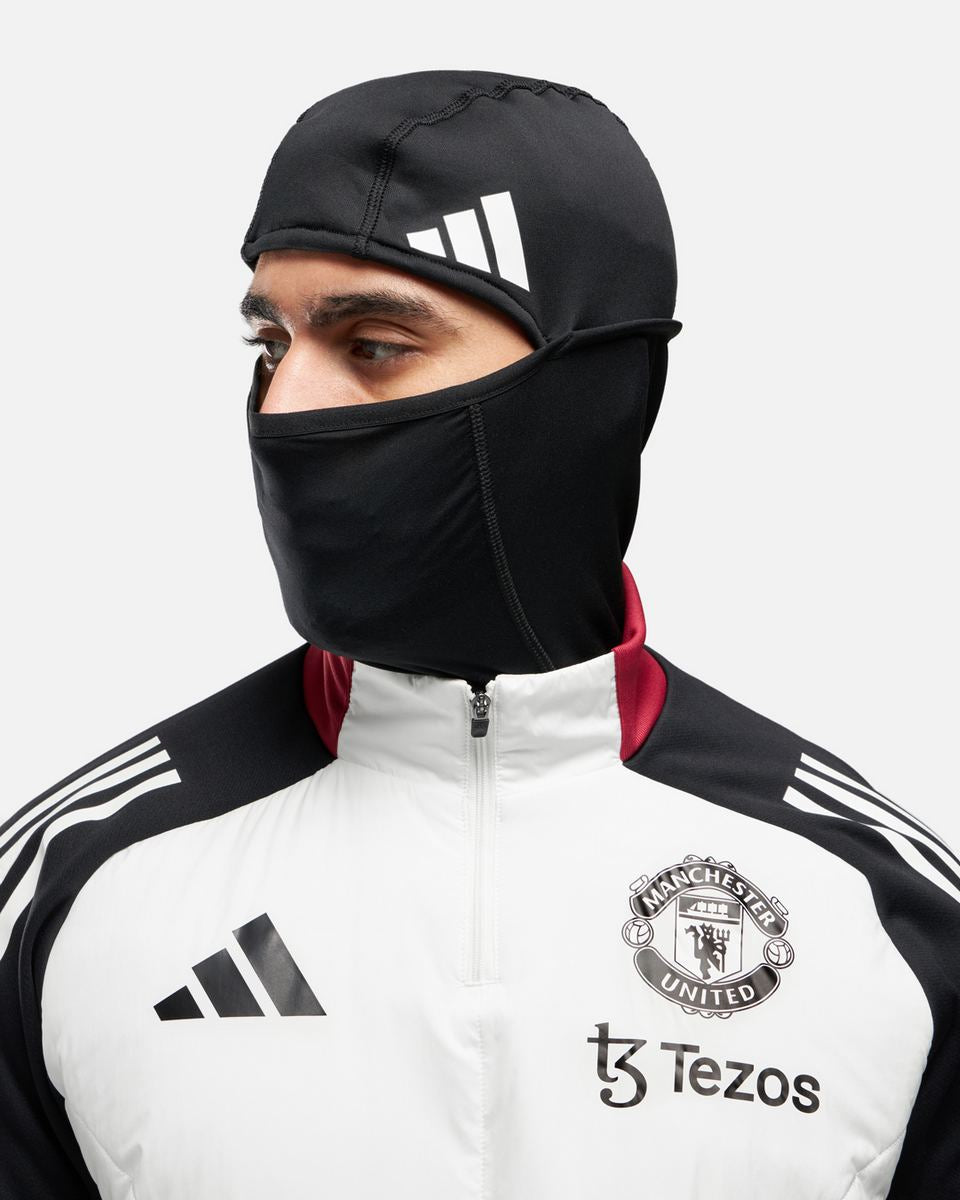 Haut Manchester United 2024/2025 cagoule intégrée - Blanc/Noir/Rouge