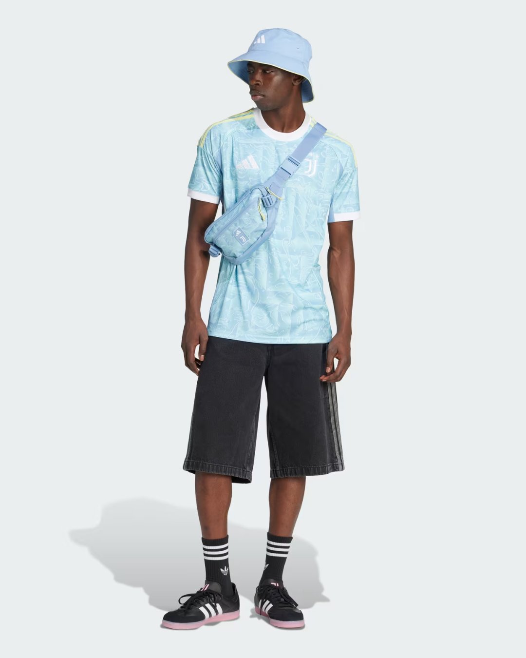 Maillot Extérieur Juventus 2025/2026 - Bleu/Jaune