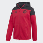 Veste Manchester United Anthem - Rouge/Noir