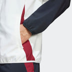 Veste de survêtement Manchester United 2024/2025 - Blanc/Noir