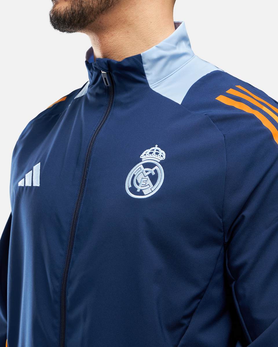 Veste de survêtement Real Madrid 2024/2025 - Bleu