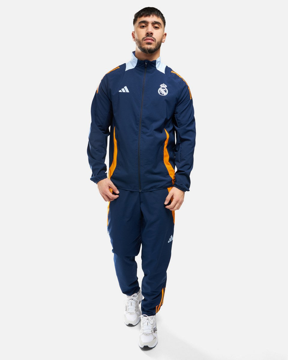 Veste de survêtement Real Madrid 2024/2025 - Bleu
